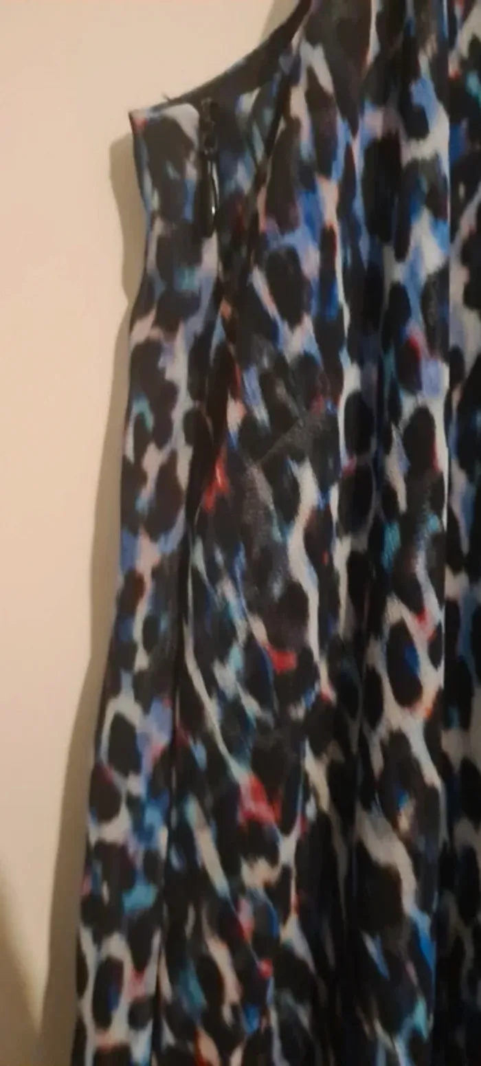 Robe léopard bleu IKKS - photo numéro 7
