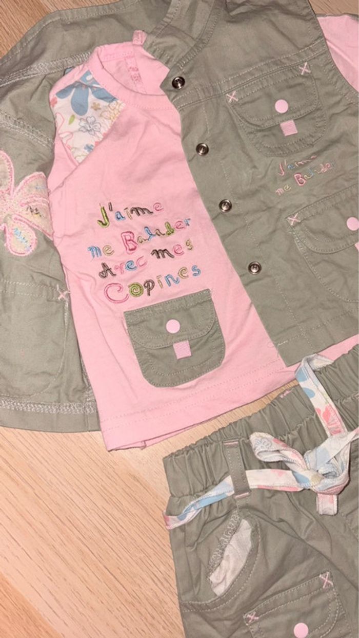 Ensemble printemps kaki - photo numéro 2