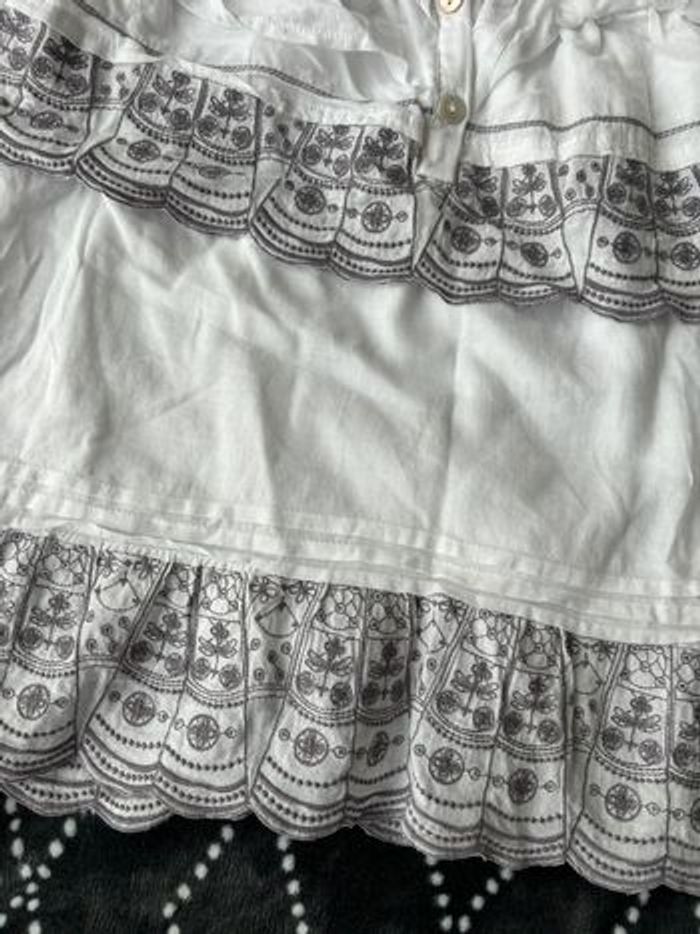 Robe bretelle broderie anglaise - photo numéro 2