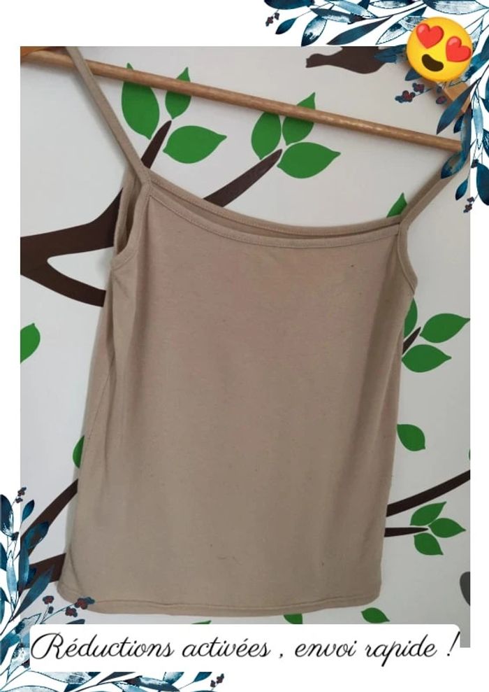 Débardeur beige - photo numéro 2