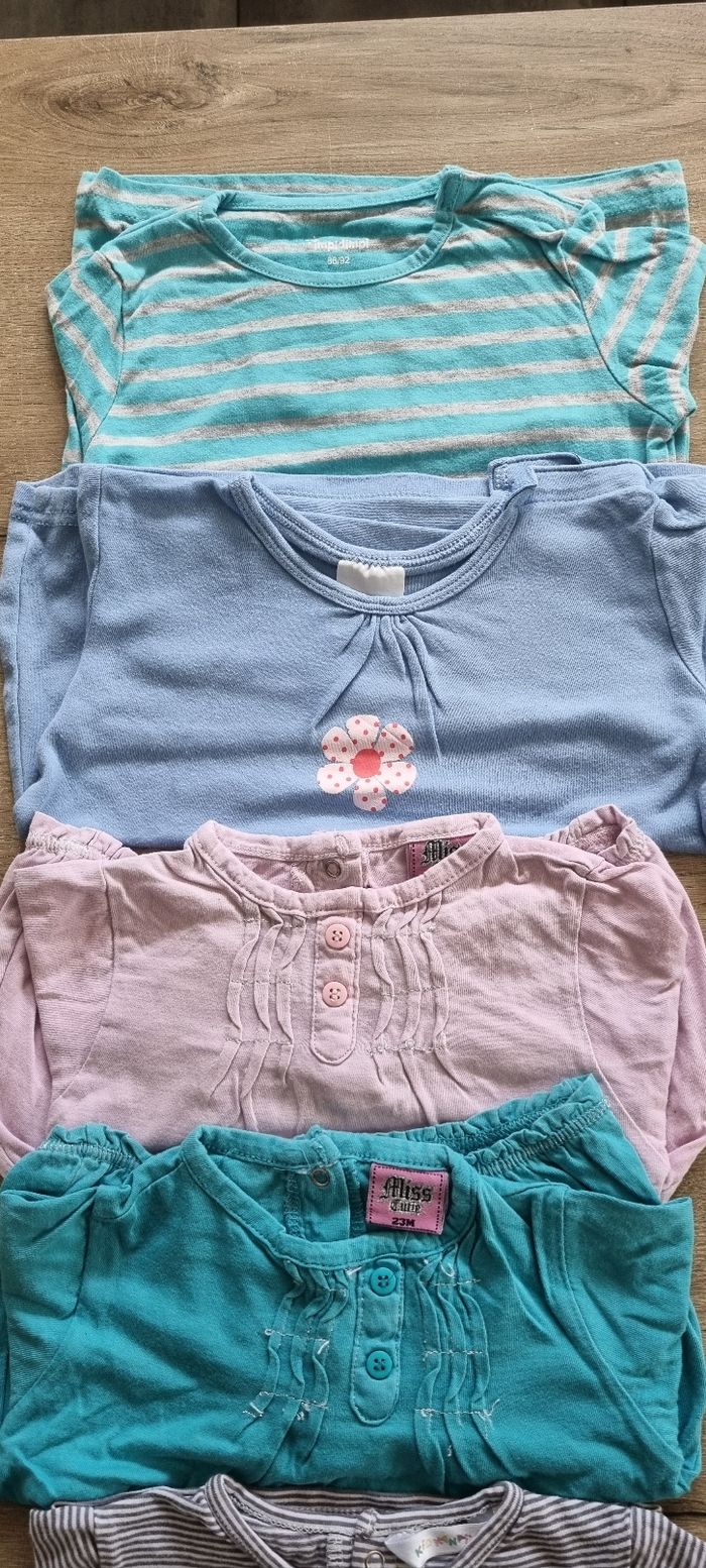 Lot t-shirts ML 24 mois - photo numéro 3