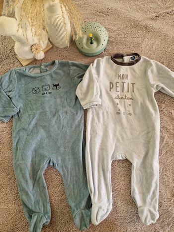 2 pyjamas animaux_9mois