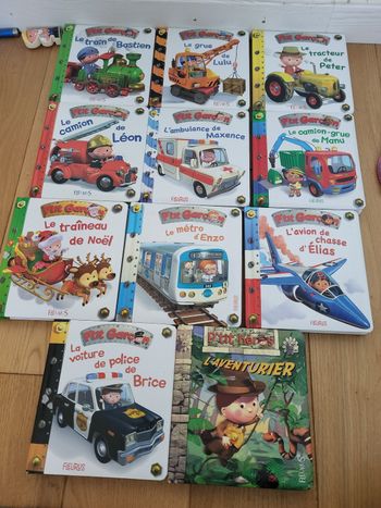 Lot de 10 livres P'Tit Garçon