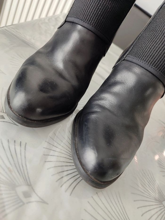 Superbe bottine cuir - photo numéro 3
