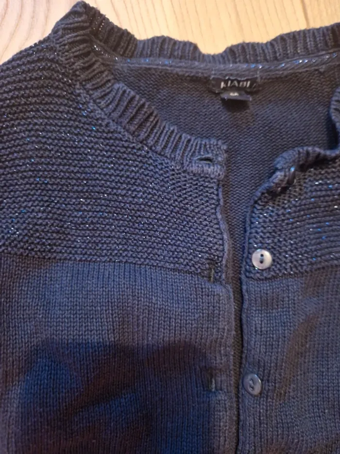Gilet bleu marine - photo numéro 2