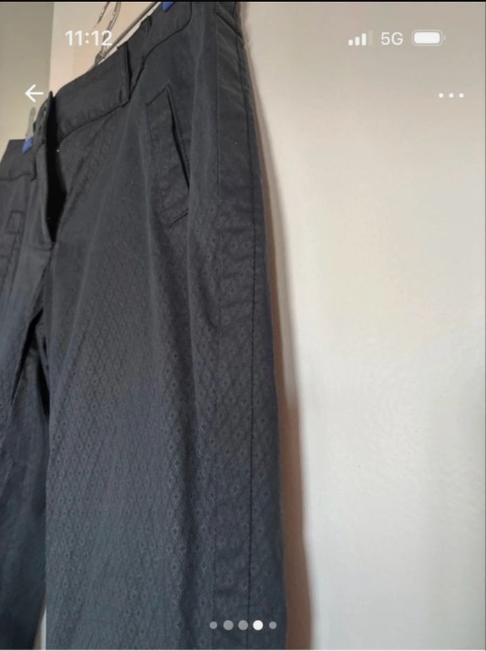 Pantalon noir légèrement satiné Lady Captain - photo numéro 2