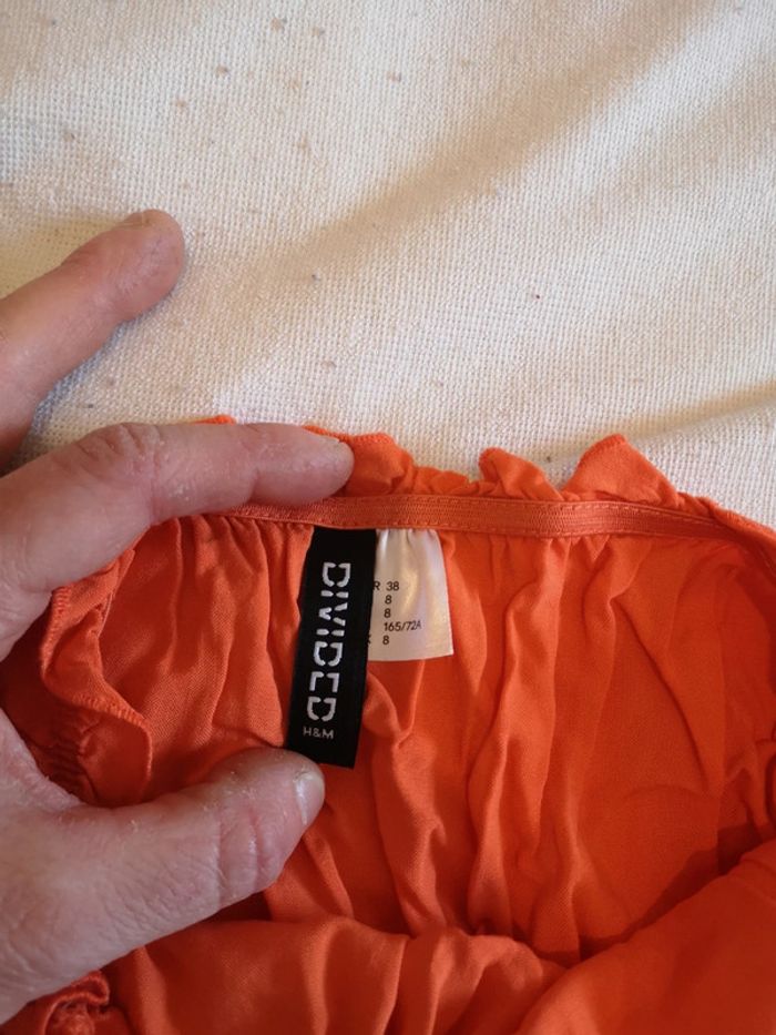 Combishort orange / corail - photo numéro 4