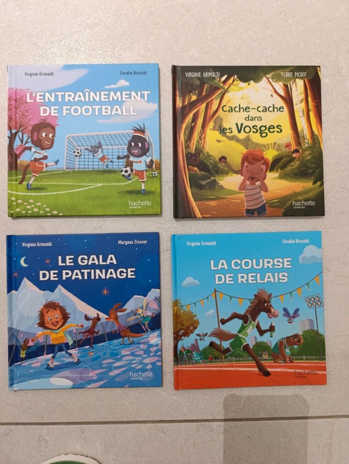 Lot de 4 livres