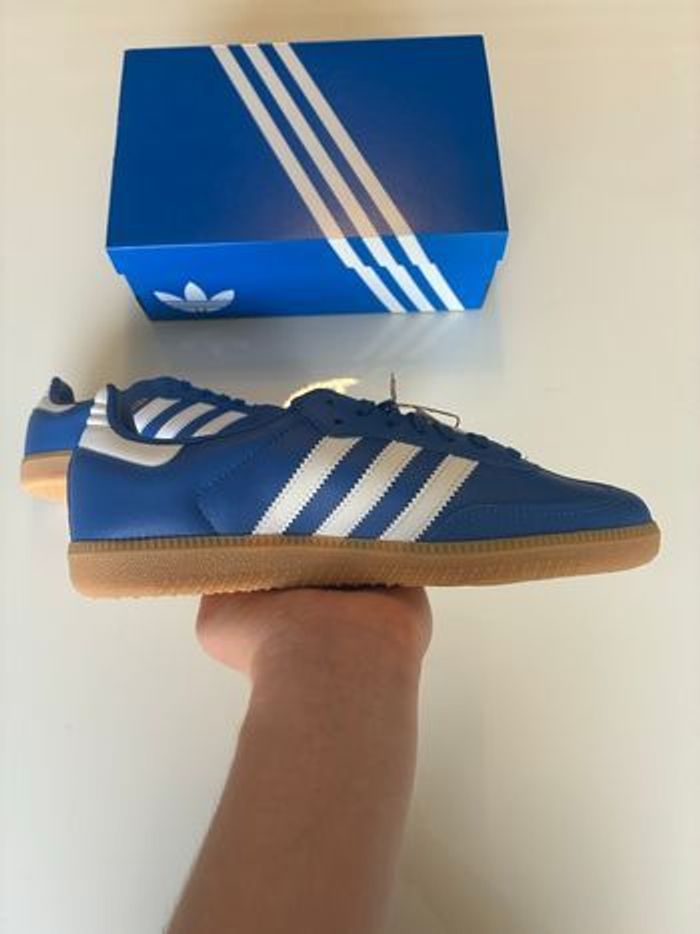 Adidas Samba J Blue - 38 - photo numéro 6