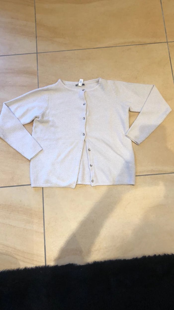 Veste blanche 12 ans