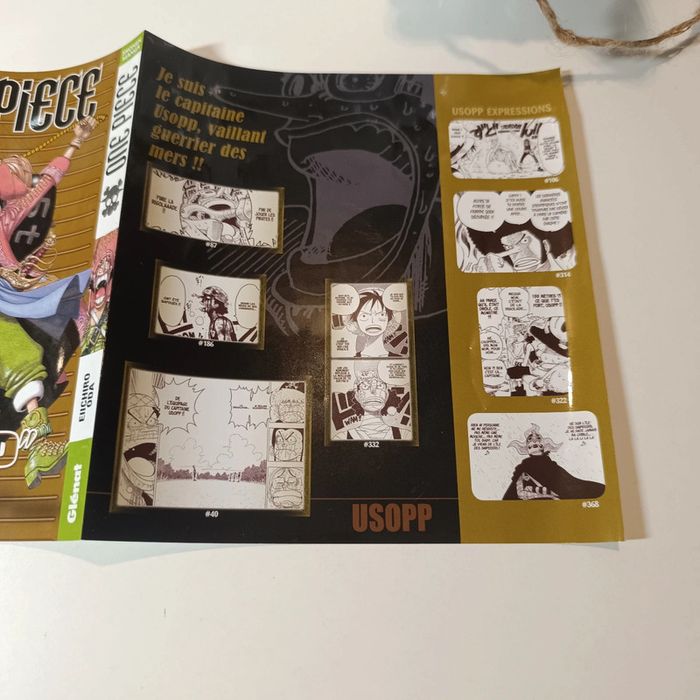 Jaquette one piece log Usopp - photo numéro 3