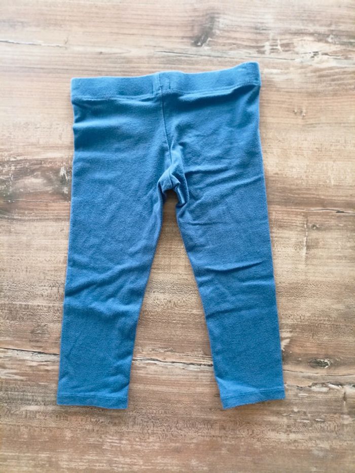 Legging court bleu 6 ans - photo numéro 3