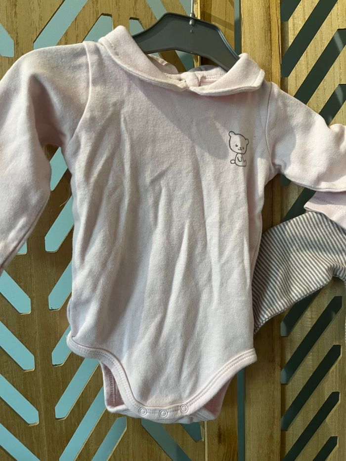 Lot bodies fille 74cm - photo numéro 3