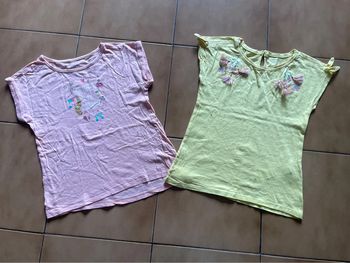 Lot t shirts fille 10 ans