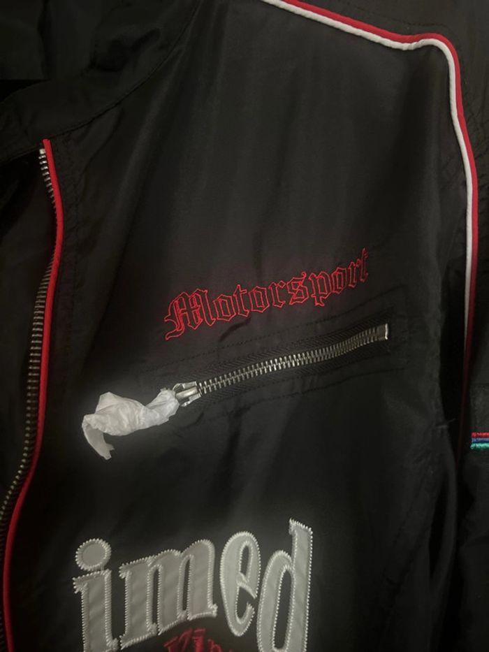 Veste de motard à écussons et broderies - photo numéro 2