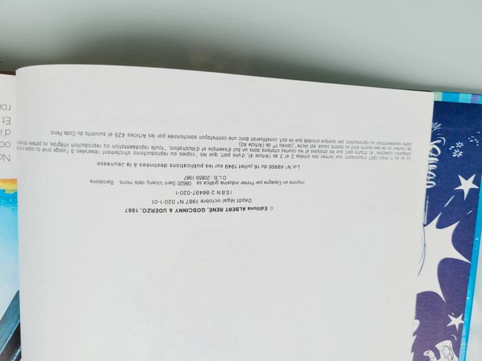 BD Astérix chez Rahazade, EO cotée 1987 (15) - photo numéro 5