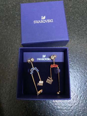Boucles d’oreilles Swarovski