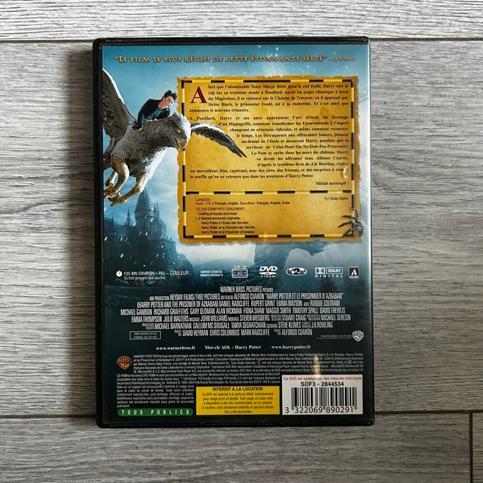 Lots DVD Harry Potter - photo numéro 6