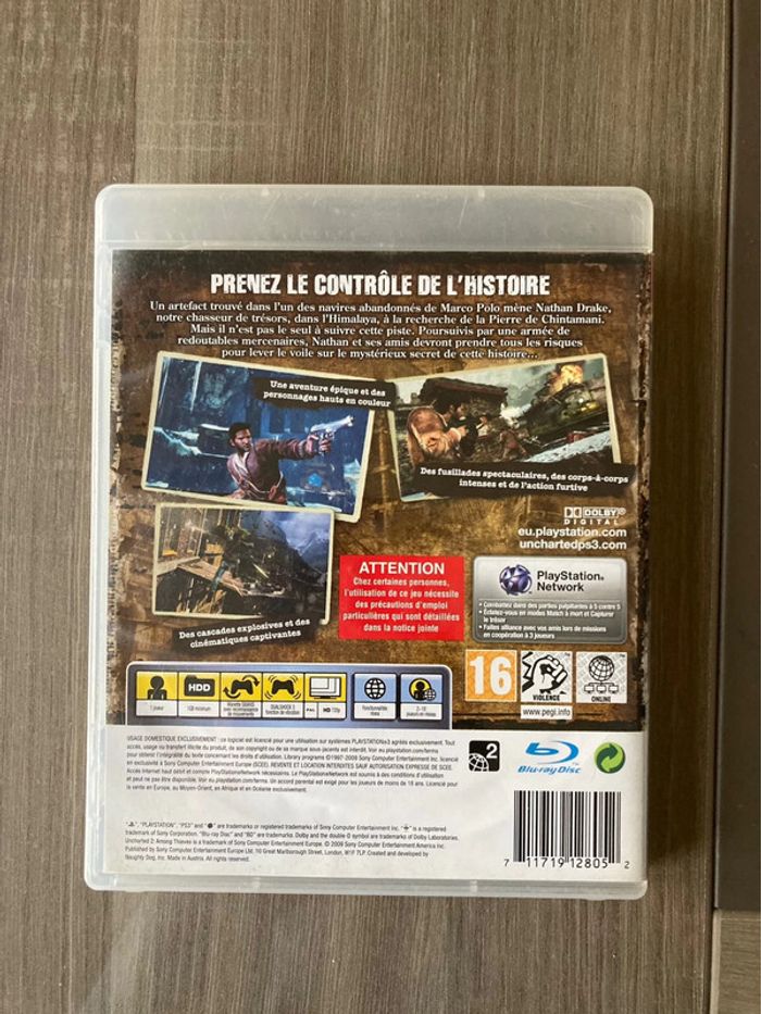 Jeu PS3 Uncharted 2 - photo numéro 2