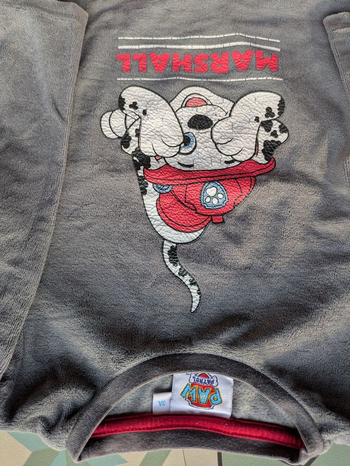 Pyjama velours Pat Patrouille 3 ans - photo numéro 2