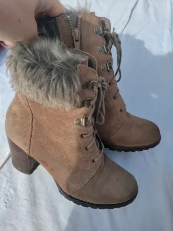 Bottines style patins