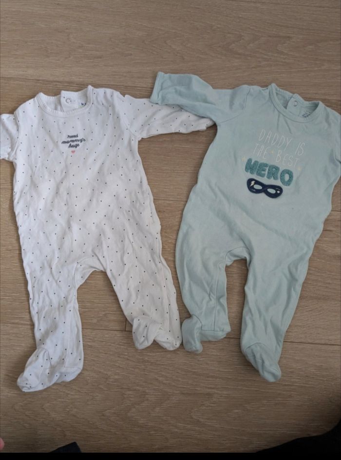 Lot de 2 pyjamas légers