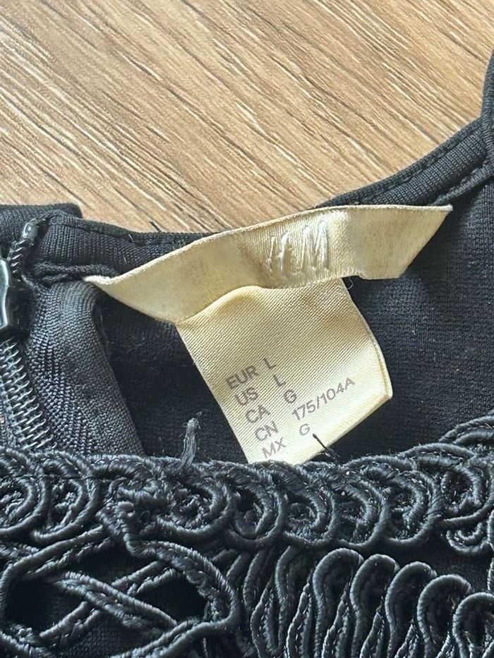 Top crochet noir H&M - photo numéro 5