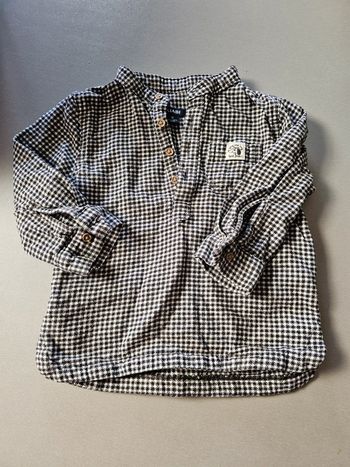 Chemise à carreau kiabi