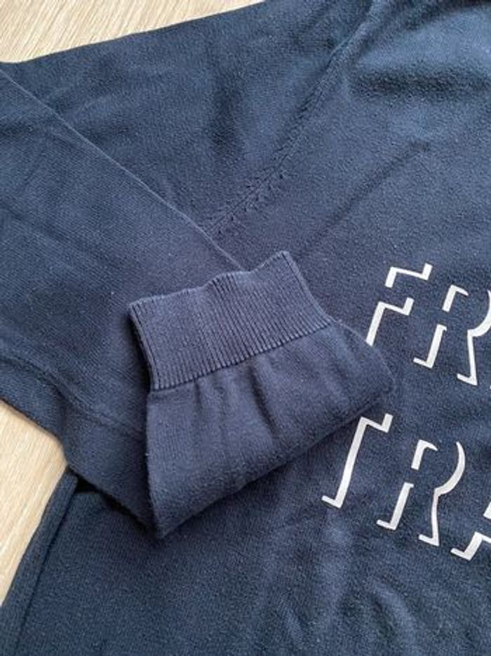 Pull coton col rond avec imprimé - photo numéro 4