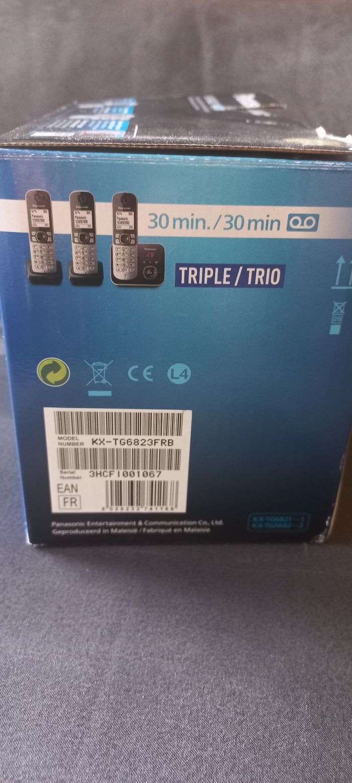 Téléphones fixe par trois - photo numéro 3