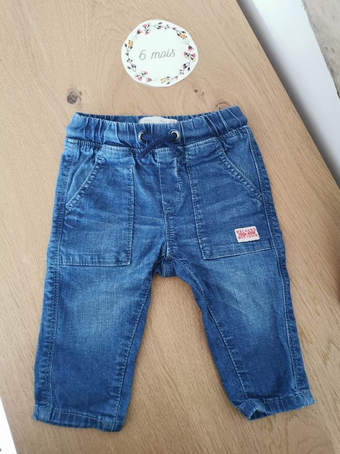 Jeans bleu zara babyboy 3/6mois TBE
