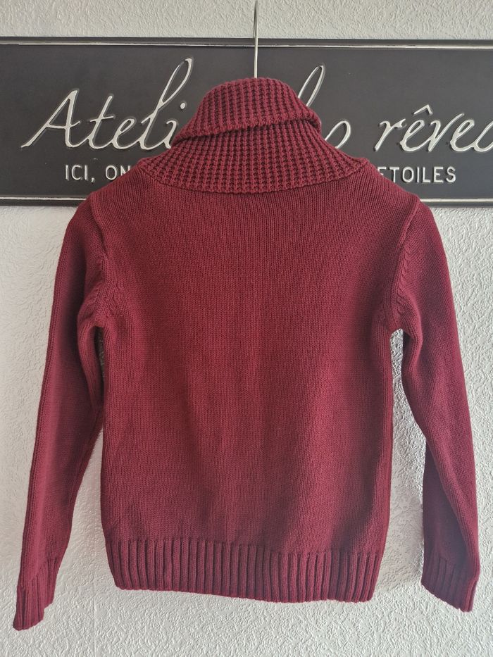 Pull bordeaux Tape à l'œil - photo numéro 4