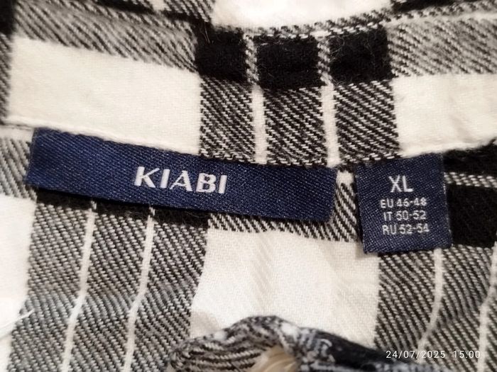 Chemise courte à carreaux - photo numéro 4
