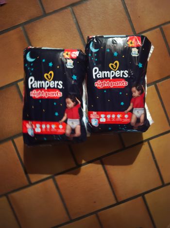 Couches Pampers night Pants taille 5