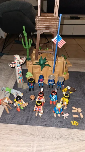Indien et nordistes playmobil