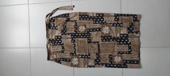 Jupe longue porte feuille 44