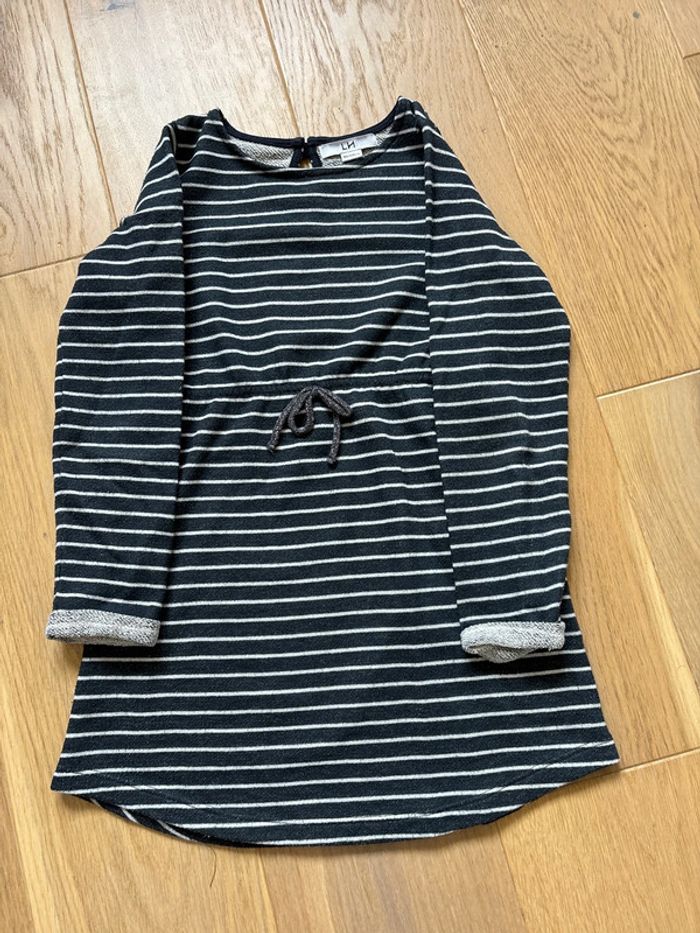 Robe rayé la halle 8 ans