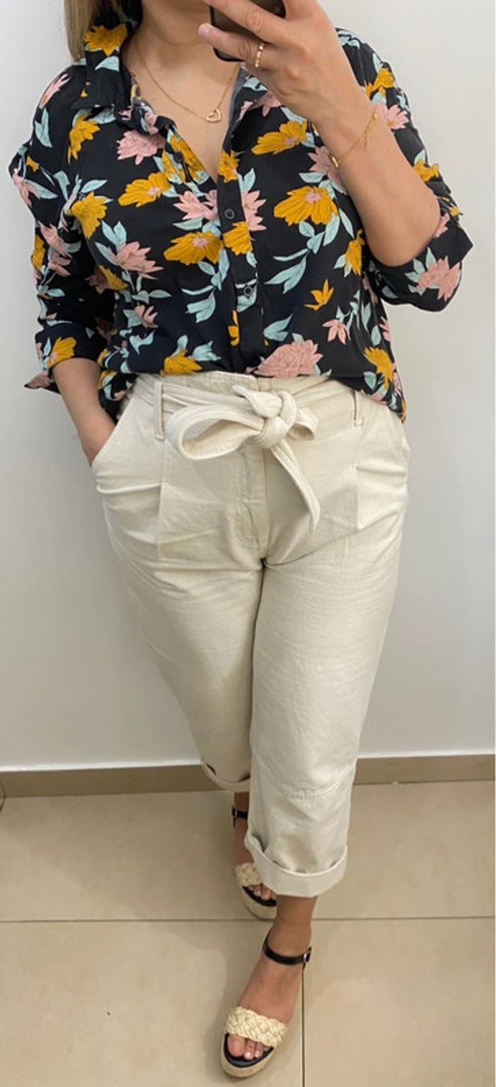 Chemise a fleurs - photo numéro 3