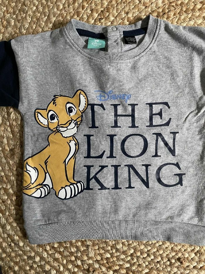 Ensemble roi lion simba 12/24 mois - photo numéro 7