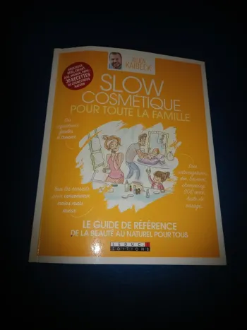Livre slow cosmétique pour toute la famille