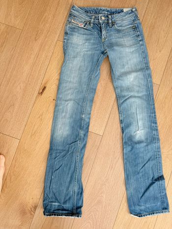 Pantalon jeans Diesel Bebel Wash 098DU en W25/L34