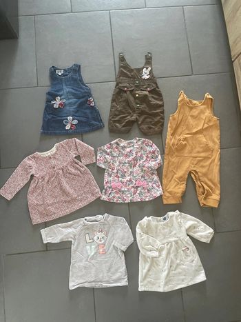 Lot 7 robes/salopettes