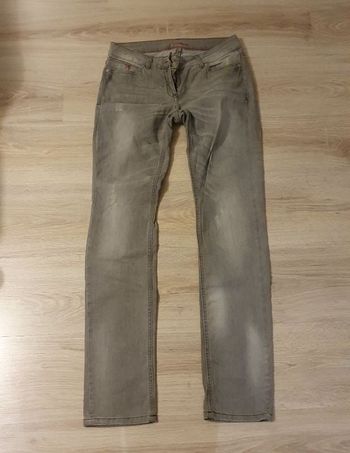 Jean droit gris Kookaï M