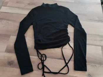 Haut noir fille taille 34 Terranova