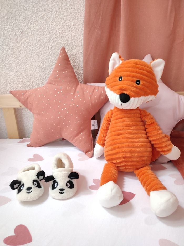 Paire de chaussons Panda 🐼 - Neuf - Naissance - Noir et blanc