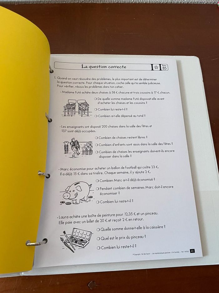Les mathématiques positives 3 ème et 4 ème année Gai savoir - photo numéro 4