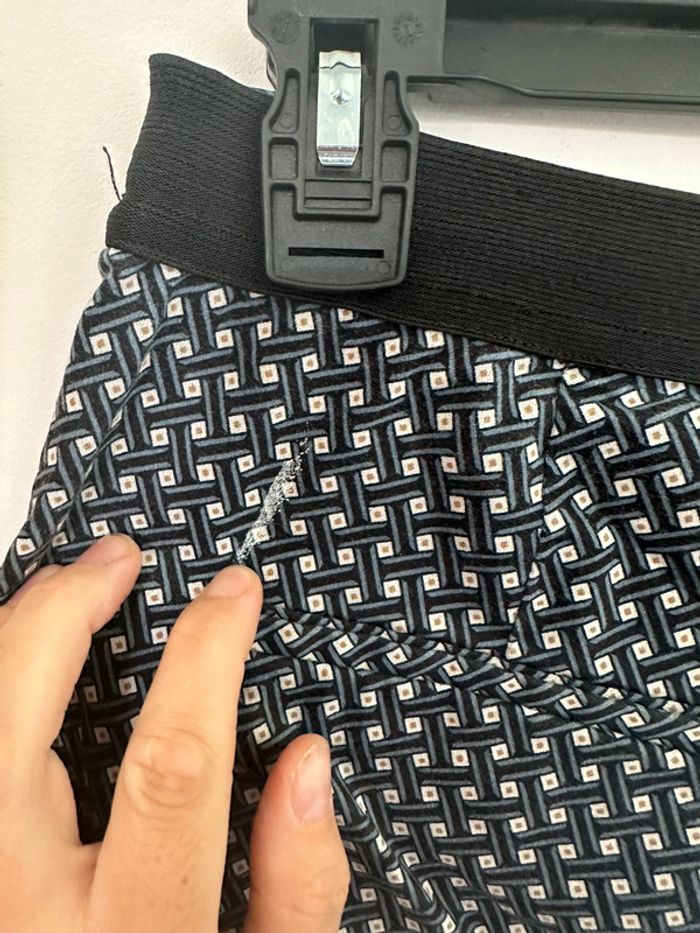 Pantalon H&M, taille 42 élastique à la taille - photo numéro 6