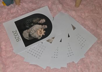 Calendrier 2026 personnalisé