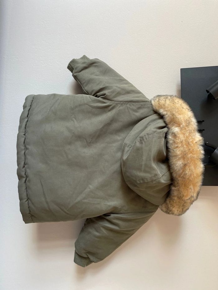 Manteau réversible Vertbaudet taille 6 mois - photo numéro 4