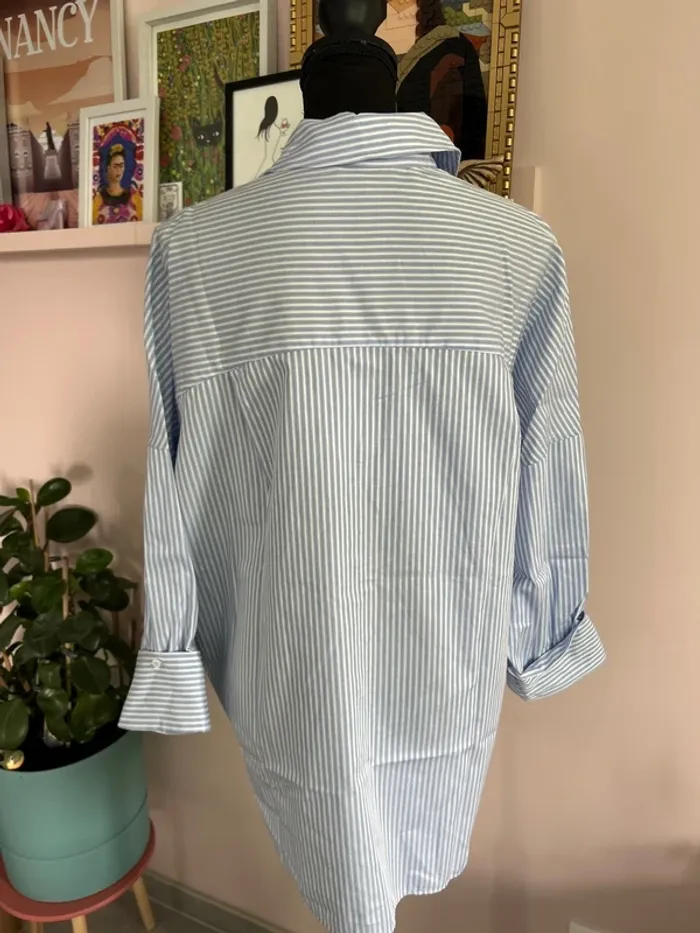 Chemise over size Zara Classic - photo numéro 6